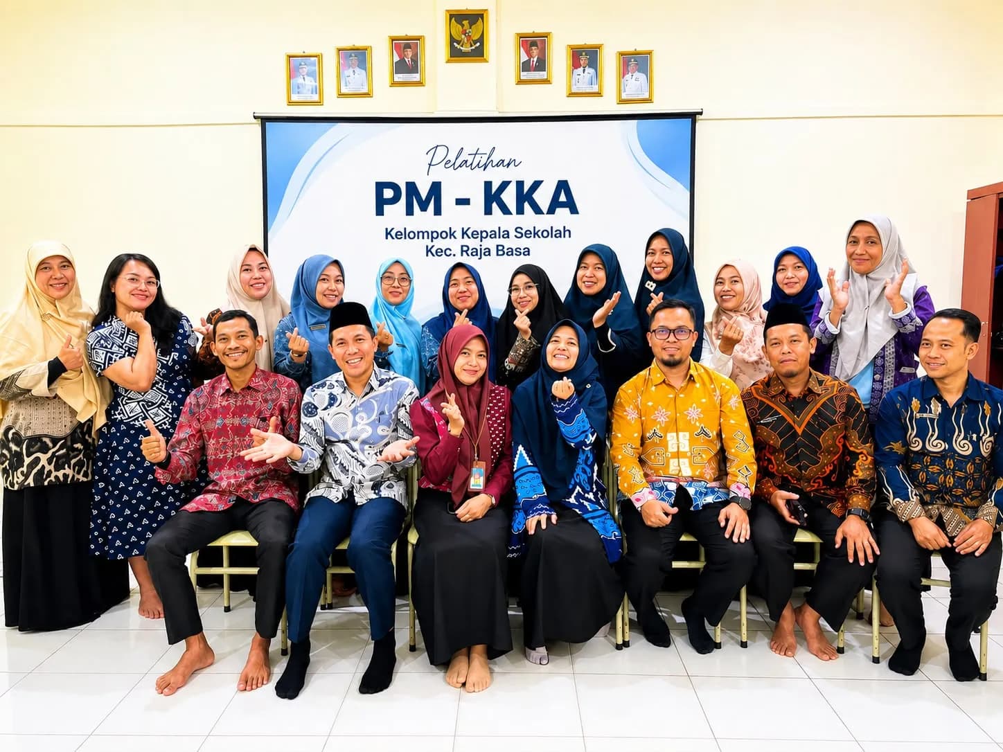 Pelatihan PM-KKA Kelompok Kepala Sekolah