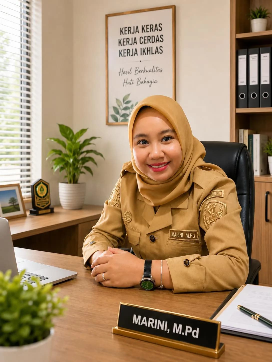 Tenaga Pendidik: Marini, S.Pd.,M.Pd